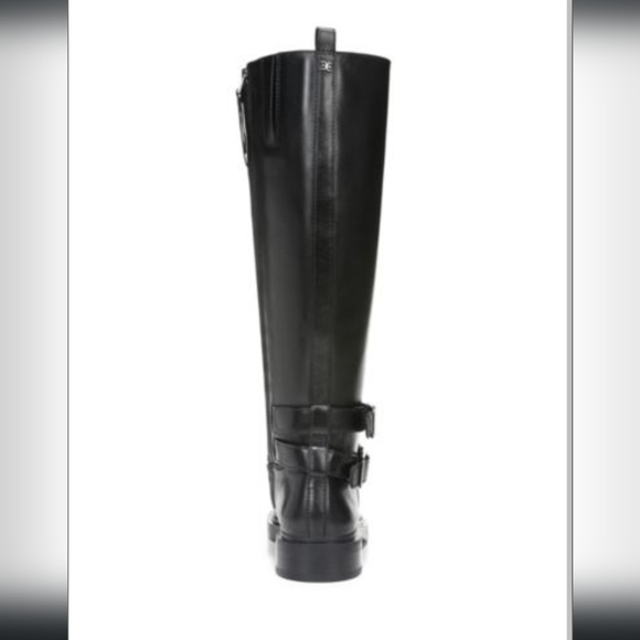 Sam Edelman Freda Black Leather Boots - Picture 6 of 7